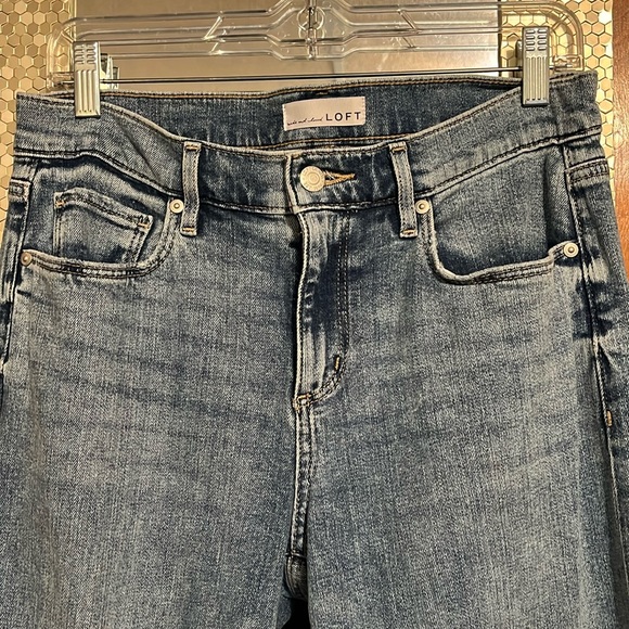 Loft Girlfriend jeans. - Picture 2 of 10